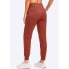 G Gradual Women’s Joggers High Waisted Athletic Sweatpants with Zipper Pockets Tapered Workout Lounge Pants for Women