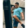 Men’s UPF 50+ Sun Protection Dry Fit Workout T-Shirts Rash Guard Swim Shirts Moisture Wicking Tee for Athletic, Beach, Hiking(Blue)