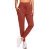 G Gradual Women’s Joggers High Waisted Athletic Sweatpants with Zipper Pockets Tapered Workout Lounge Pants for Women