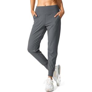 G Gradual Women’s Joggers High Waisted Yoga Pants with Pockets Loose Leggings for Women Workout, Athletic, Lounge(Dark Grey)