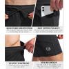 G Gradual Men’s 7″ Athletic Gym Shorts Quick Dry Workout Running Shorts with Zipper Pockets