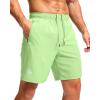 G Gradual Men’s Athletic Running Shorts with Zipper Pockets Quick Dry 7″/ 5″/ 9″ Workout Gym Shorts for Basketball Hiking(Mint Moment)