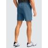 G Gradual Men’s Casual Shorts 5″ Lightweight Golf Shorts for Men Stretch with 3 Pockets Quick Dry Breathable Work Shorts Dusty Blue