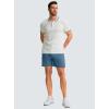 G Gradual Men’s Casual Shorts 5″ Lightweight Golf Shorts for Men Stretch with 3 Pockets Quick Dry Breathable Work Shorts Dusty Blue