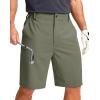 G Gradual Men’s Casual Shorts 7″/ 9″ Lightweight 4 Pockets Stretch Quick-Dry Summer Shorts for Golf Work Hiking Trips(Grey Sage)