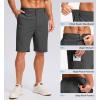 G Gradual Men’s Casual Shorts 9″ Lightweight 4 Pockets Stretch Quick-Dry Summer Shorts for Golf Work Hiking Trips (9″, Charcoal, 3XL)
