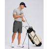 G Gradual Men’s Casual Shorts 9″ Lightweight 4 Pockets Stretch Quick-Dry Summer Shorts for Golf Work Hiking Trips (9″, Charcoal, 3XL)