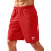 G Gradual Men’s Gym Shorts 5″/7″/10″ with Zipper Pockets Basketball Athletic Mesh Quick Dry Shorts for Workout Running Tennis(Red)