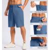G Gradual Men’s Lightweight Shorts 9″ 4 Pockets Stretch Quick-Dry Summer Shorts for Casual Golf Work Hiking Trips (9″, Blue, XL)
