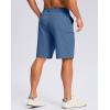 G Gradual Men’s Lightweight Shorts 9″ 4 Pockets Stretch Quick-Dry Summer Shorts for Casual Golf Work Hiking Trips (9″, Blue, XL)