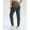 G Gradual Women’s Fleece Lined Joggers 28″/30″/32″ High Waisted Sweatpants Water Resistant Thermal Warm Pants Zipper Pockets(Dark Grey)