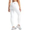 G Gradual Women’s Fleece Lined Winter Leggings High Waisted Water Resistant Thermal Hiking Ski Pants for Women with Pockets(White)