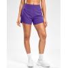 G Gradual Women’s Running Shorts with Mesh Liner 3″ Workout Athletic Shorts for Women with Phone Pockets(Dusty Purple)