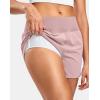 G Gradual Women’s Running Shorts with Mesh Liner 3″ Workout Athletic Shorts for Women with Phone Pockets(Pink)