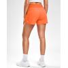 G Gradual Women’s Running Shorts with Mesh Liner 3″ Workout Athletic Shorts for Women with Phone Pockets(Poppy)
