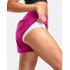 G Gradual Women’s Running Shorts with Mesh Liner 3″ Workout Athletic Shorts for Women with Phone Pockets(Sizzling Pink)