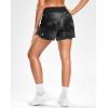 G Gradual Women’s Running Shorts with Mesh Liner 3″ Workout Athletic Shorts for Women with Phone Pockets(Tie Dye Black)