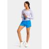 G Gradual Women’s Running Shorts with Zipper Pockets Quick Dry Athletic Workout Gym 3″ Shorts for Women with Comfy Liner(Dark Grey)