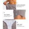 G Gradual Women’s Running Shorts with Zipper Pockets Quick Dry Athletic Workout Gym 3″ Shorts for Women with Comfy Liner(Grey Sage)