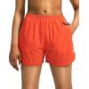 G Gradual Women’s Running Shorts with Zipper Pockets Quick Dry Athletic Workout Gym 3″ Shorts for Women with Comfy Liner(Orange)