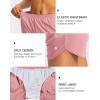 G Gradual Women’s Running Shorts with Zipper Pockets Quick Dry Athletic Workout Gym 3″ Shorts for Women with Comfy Liner(Pink)