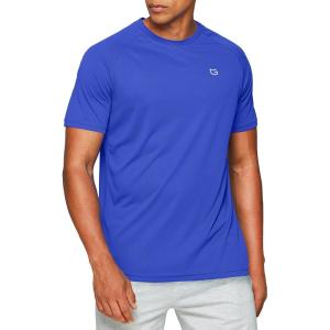 G Gradual Men’s Workout Quick Dry T-Shirts Short Sleeve Lightweight Cooling Gym Shirts Tee for Running, Beach, Hiking(1 Pack: Blue)