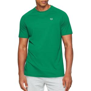 G Gradual Men’s Workout Quick Dry T-Shirts Short Sleeve Lightweight Cooling Gym Shirts Tee for Running, Beach, Hiking(1 Pack: Green)