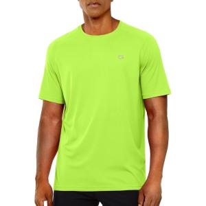 G Gradual Men’s Workout Quick Dry T-Shirts Short Sleeve Lightweight Cooling Gym Shirts Tee for Running, Beach, Hiking(1 Pack: Yellow)
