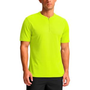 G Gradual Men’s Workout Shirts Short Sleeve Quick Dry T-Shirt Moisture Wicking Athletic Gym Running Shirts for Men(Fluorescent Green)
