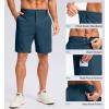 G Gradual Men’s Casual Shorts 7″/ 9″ Lightweight 4 Pockets Stretch Quick-Dry Summer Shorts for Golf Work Hiking Trips (7″, Tibetan Blue, M)
