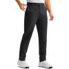 G Gradual Men’s Golf Pants with 5 Pockets 30″/32″/34″ Lightweight Quick Dry Stretch Work Dress Pants Casual Slacks for Men(Black,W30 L30)