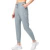 G Gradual Women’s Jogger Pants High Waisted Athletic Sweatpants Drawstring Lounge Joggers for Women with Pockets(Bright Grey)