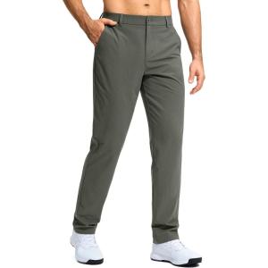G Gradual Mens Golf Pants Stretch Dress Casual Pants 30″/32″/34″ Lightweight Work Travel Slacks for Men with 4 Pockets(Sage)