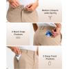 G Gradual Men’s Golf Shorts 12″ Long with 4 Pockets Lightweight Casual Knee Length Short Quick Dry Hiking Work Travel Shorts(Khaki)