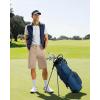 G Gradual Men’s Golf Shorts 12″ Long with 4 Pockets Lightweight Casual Knee Length Short Quick Dry Hiking Work Travel Shorts(Khaki)