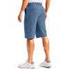 G Gradual Men’s Golf Shorts 12″ Long with 4 Pockets Lightweight Casual Knee Length Short Quick Dry Hiking Work Travel Shorts(Slate Blue)