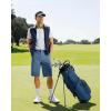 G Gradual Men’s Golf Shorts 12″ Long with 4 Pockets Lightweight Casual Knee Length Short Quick Dry Hiking Work Travel Shorts(Slate Blue)