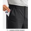 G GRADUAL Men’s Golf Pants with 5 Pockets 30″/32″/34″ Lightweight Quick Dry Stretch Work Dress Pants Casual Slacks for Men(Black)
