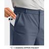 G GRADUAL Men’s Golf Pants with 5 Pockets 30″/32″/34″ Lightweight Quick Dry Stretch Work Dress Pants Casual Slacks for Men(Dusty Blue)
