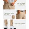 G GRADUAL Men’s Golf Pants with 5 Pockets 30″/32″/34″ Lightweight Quick Dry Stretch Work Dress Pants Casual Slacks for Men(Khaki)