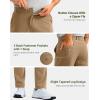 G GRADUAL Men’s Golf Pants with 5 Pockets 30″/32″/34″ Lightweight Quick Dry Stretch Work Dress Pants Casual Slacks for Men(Khaki Sand)
