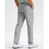 G GRADUAL Men’s Golf Pants with 5 Pockets 30″/32″/34″ Lightweight Quick Dry Stretch Work Dress Pants Casual Slacks for Men(Light Grey)
