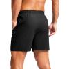 G Gradual Men’s Athletic Running Shorts with Zipper Pockets Quick Dry 7″/ 5″/ 9″ Workout Gym Shorts for Basketball Hiking(Black)