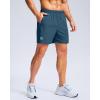 G Gradual Men’s Athletic Running Shorts with Zipper Pockets Quick Dry 7″/ 5″/ 9″ Workout Gym Shorts for Basketball Hiking(Dusty Blue)