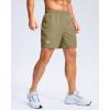 G Gradual Men’s Athletic Running Shorts with Zipper Pockets Quick Dry 7″/ 5″/ 9″ Workout Gym Shorts for Basketball Hiking(Dusty Khaki)
