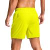 G Gradual Men’s Athletic Running Shorts with Zipper Pockets Quick Dry 7″/ 5″/ 9″ Workout Gym Shorts for Basketball Hiking(Fluorescent Yellow)