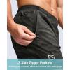G Gradual Men’s Athletic Running Shorts with Zipper Pockets Quick Dry 7″/ 5″/ 9″ Workout Gym Shorts for Basketball Hiking(Green Camo)