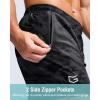 G Gradual Men’s Athletic Running Shorts with Zipper Pockets Quick Dry 7″/ 5″/ 9″ Workout Gym Shorts for Basketball Hiking(Grey Camo)