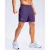 G Gradual Men’s Athletic Running Shorts with Zipper Pockets Quick Dry 7″/ 5″/ 9″ Workout Gym Shorts for Basketball Hiking(Purple)
