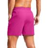 G Gradual Men’s Athletic Running Shorts with Zipper Pockets Quick Dry 7″/ 5″/ 9″ Workout Gym Shorts for Basketball Hiking(Rose)